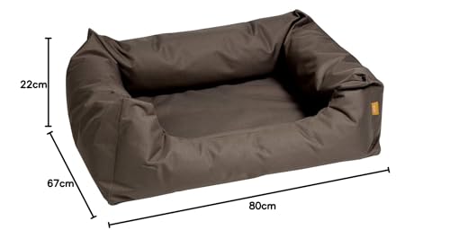 Karlie 512631 Hundebett Dream Shadow L: 80 cm B: 67 cm H: 22 cm taupe