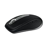 Logitech MX Anywhere 3S for Mac, Compact Wireless Bluetooth Mouse, 8K DPI Any-Surface Tracking, Quiet Clicks, USB C, Wireless Mouse for MacBook Pro, Macbook Air, iMac, iPad - Space Grey