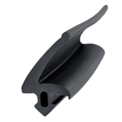 Rahmendichtung passend für Atelier, Braas, Velux. I 5m I Farbe Schwarz ► Dichtung für Kunststofffenster ► Ersatzdichtung für den Dachflächenfenster ► Langlebig und wartungsfrei