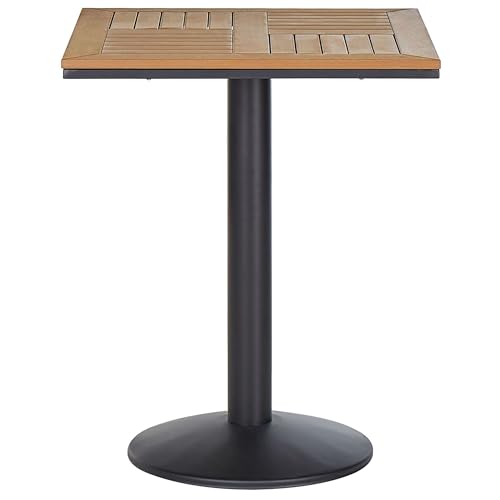 Table de jardin résistante en bois synthétique et métal - 5