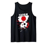 Supporter Fan Football Japonais Maillot Drapeau Du Japon Débardeur