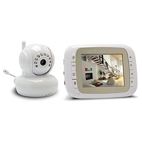 EXTEL - Kit de vidéosurveillance sans Fil Moniteur + caméra portée 200 Son bidirectionnel 2 Heures autonomie 082505