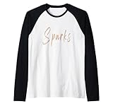 Sparks Nevada Vintage diseño Elegante Camiseta Manga Raglan
