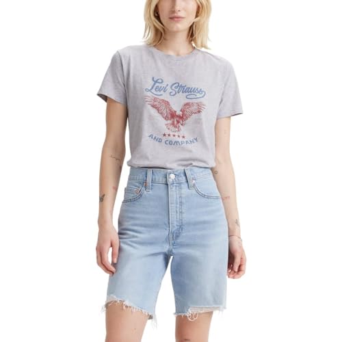 Image of Levi's Women's Perfect Crewneck Tee Shirt (Also Available in Plus)