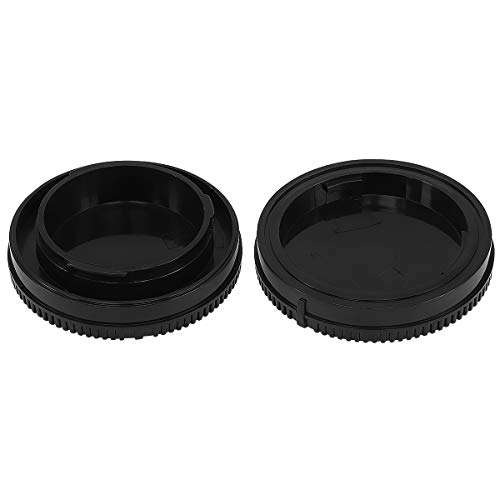 Kit de Tapa para Cuerpo y Tapa Trasera de Lente Haoge para Montura Sony E NEX miniatura 4