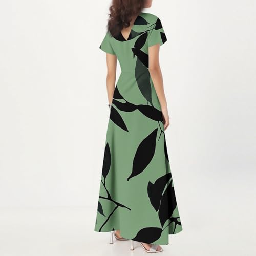 Robe de bal femme basic douce col v slim pour cérémonie