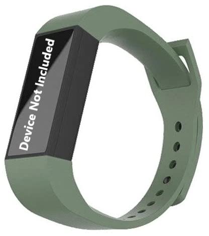 TechMount Soft Silicone Replacement Wristband Original Band Strap Belt Compatible With Mi Band 4C /Redmi 4C & Redmi Smartband Strap (Not For Any Other Smartband) (LIGHT GREEN)