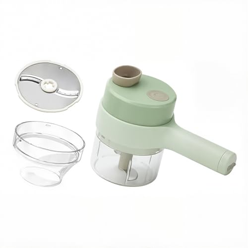 Sakerplus Wireless Vegetable Cutter, Cutting Machine,Electric Vegetable Cutter, Multi-Functional Vegetable, Fruit Electric Cutting and Shredding Machine for Kitchen
