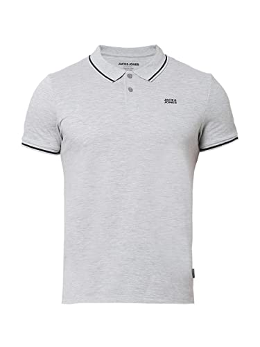 Image of Jack & Jones Men's Yellow Polo Collar Slim Fit T-Shirt