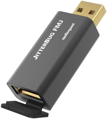 AudioQuest - Jitterbug FMJ USB Data & Power Noise Filter(Black)