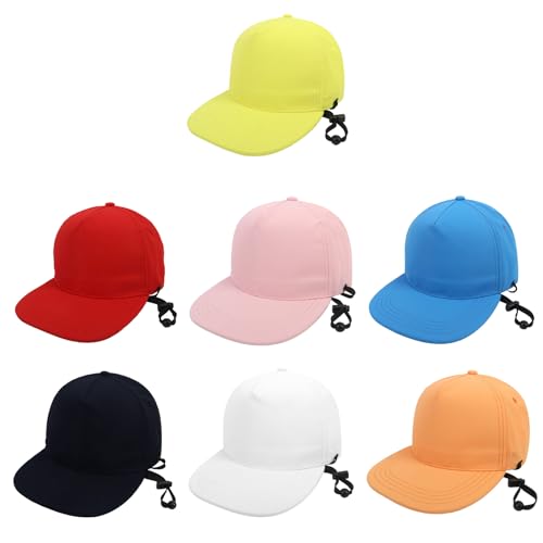 2024 Spring and Child's Sunhat Baseball Caps for Boy and Girls Outdoor Waterproof Windproof Rope Duck Tongue Red4