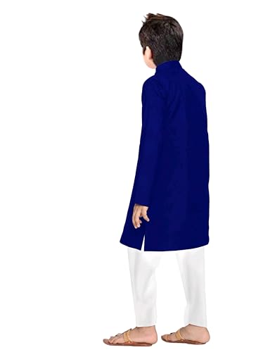 Image of Trustous Ethnic Wear Boys's Cotton Kurta Pyjama Sets