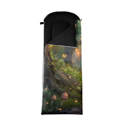 Bolsa de Dormir Infantil Feelyou Pumpkin para camping 3 estaciones, compacta, impermeable y ligera para senderismo miniatura 4