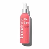 TIMELESS HA SPRAY: HYALURONIC ACID, MATRIXYL 3000 All-in-One Moisturizing Anti-aging Refreshing Spray with 4 oz / 120 ml (Rose)
