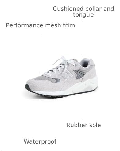 Image of New Balance Men's 580 Sneakers | Casual Shoes