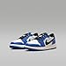 Air Jordan 1 Low OG Wolf Grey Big Kids' Shoes (CZ0858-140, White/Game Royal/Sail/Black) Size 5.5
