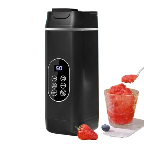 Mezclador Para Batidos - Mezclador Inalámbrico USB Pequeño Para Batidos,Vaso Extractor Frutas Verduras Para Cocina Hogar Playa Exterior Comercial Mesa