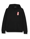Cardigan NAME IT Jungen NLNCOCACOLA Jing Sweat BRU Box LIC Pullover, Black Print:Front Print, 146-152