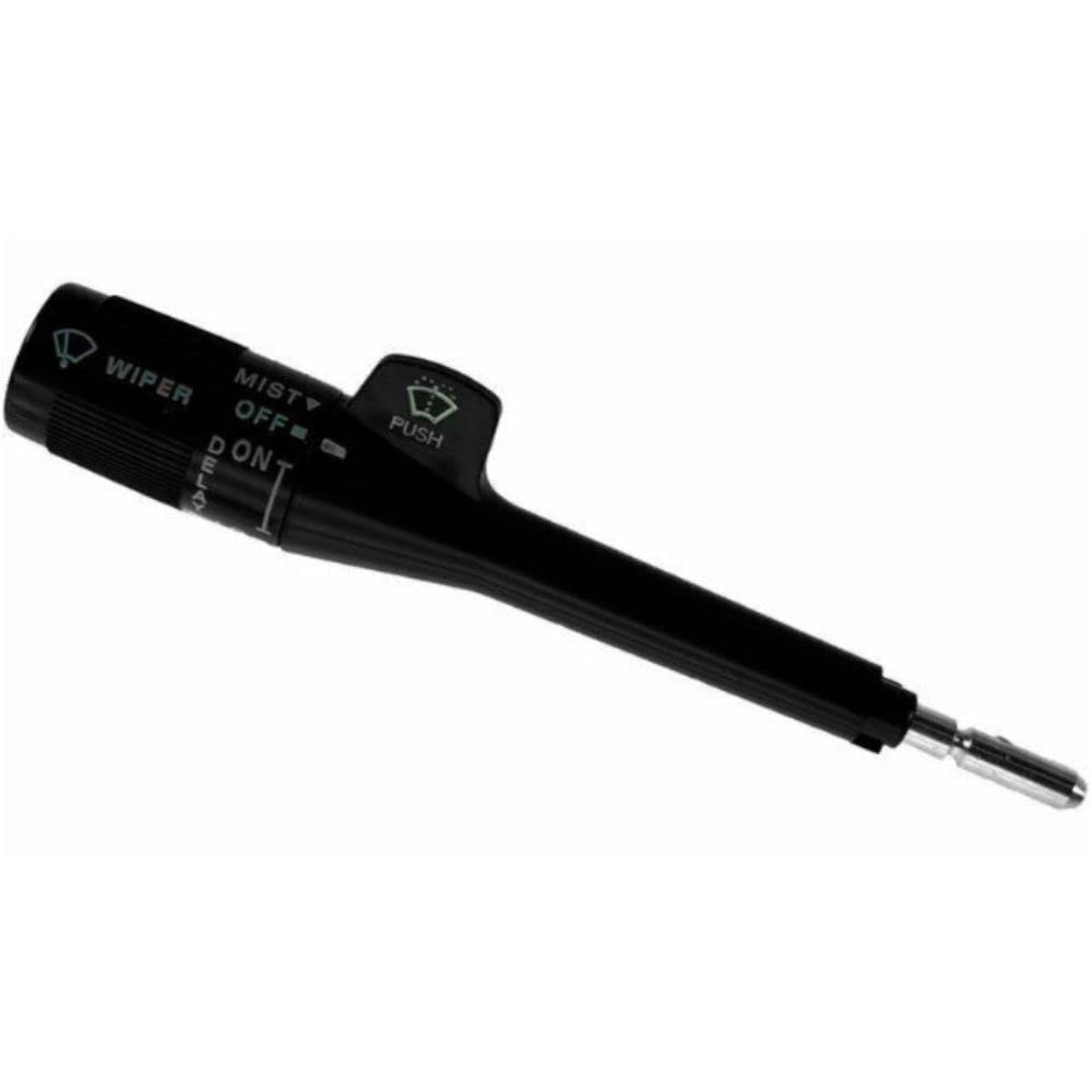 BURANIFUSION Turn Signal Combination Lever for Jeep for Wrangler Sport 87-88 & Laredo 87-90 & Base 87-94 & S 88 91-94 & Islander 88-92 & Sahara 88-95 & Renegade 91-94 & SE 94-95 Black WEF1274