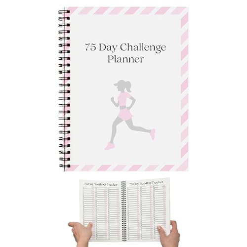 Agenda Diaria de 75 Días para Seguimiento de Metas y Tareas