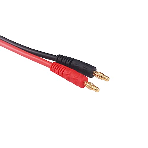 Cable de carga XT150 a Banana 4mm de 10 pulgadas miniatura 5