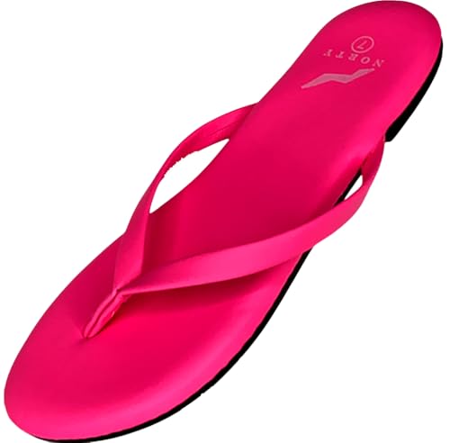 Image of NORTY Women's Memory Foam Flip Flops, Slides & Sandals, Runs 1 Size Small