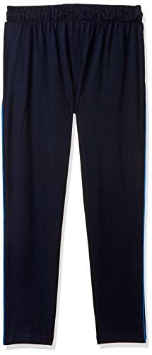 Image of Jockey AB13 Boys Super Combed Cotton Rich Graphic Printed Trackpants with Contrast Side Piping