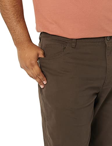 Amazon Essentials Men's Skinny Fit 5-Pocket Comfort Stretch Chino Pants, Brown, 32W x 29L - image 3