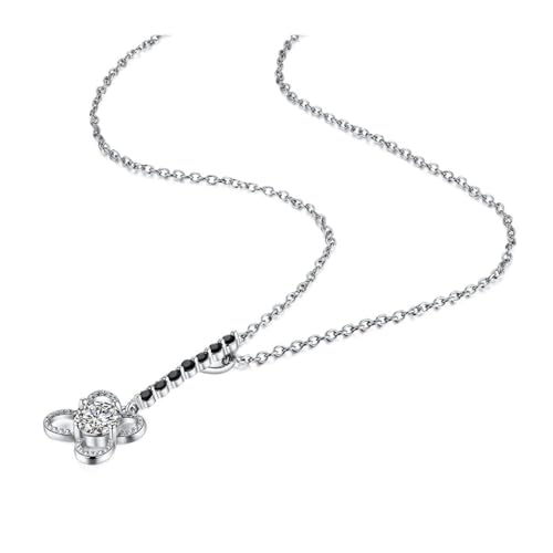 Bijoux à quatre feuilles pour femme en pierres fines polies de qualité supérieure