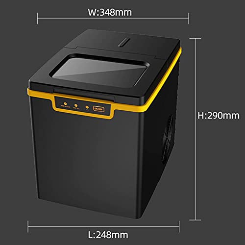 Fabricadora de Hielo Portátil 15 Kg/24H con Alarma miniatura 7