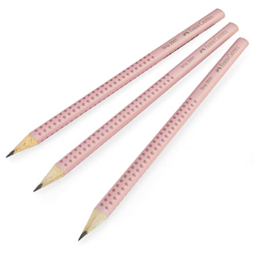 Set de lápices Faber-Castell Grip 2001 con borrador y sacapuntas miniatura 2