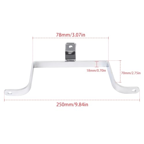 Soporte para alforjas H RUO para guardafango trasero, compatible con Harley Touring (FLHT, FLT, FLTR, FLHX) 1984-2008 miniatura 3