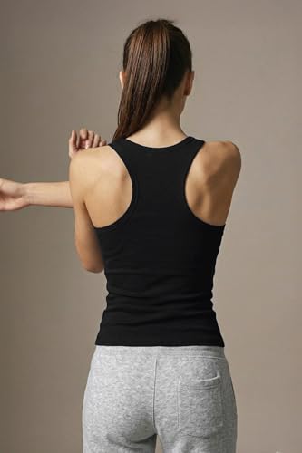 Image of Van Heusen Women's Racerback 100% Cotton Tank Top | Super Combed Cotton | Breathable Fabric | Anti-Bacterial Tech | Color Fresh Technology | Keeps You Fresh | Sweat Absorbent | Everyday Comfort | Style 11202 | Available in Pack of 1 & 2