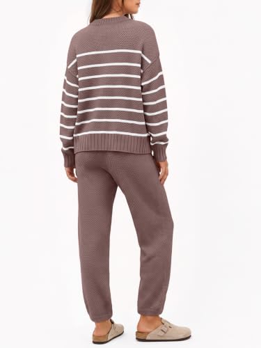 Image of LILLUSORY Women 2 Piece Sweater Matching Lounge Sets 2026 Fall Outfit