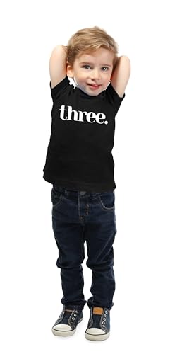 3 Year Old Birthday Party T-Shirt Toddler Boy Number Three 3rd Bday Shirt Outfit3