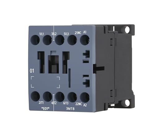 Contacteur 12 A 3MT8 AC-3 400V avec contact auxiliaire NF et bobine AC 24V
