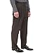 Perry Ellis mens Classic Fit Elastic Waist Double Pleated Cuffed Pant, Castlerock, 36W x 32L US