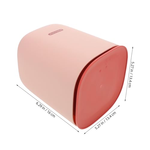 Poubelle de bureau avec couvercle anti-odeur pour table compacte de maison