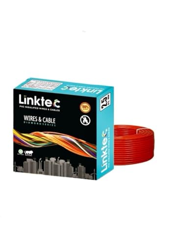 Image of PVC Insulated Wire 90 Meter Copper Wire (RED, 2.50 SQ MM)