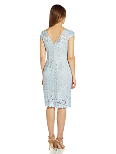Image of Adrianna Papell Women's Embroidered Lace Sheath