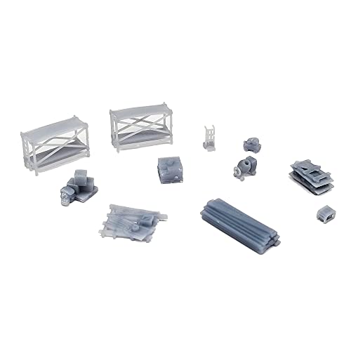 Accessoires de chantier ferroviaire N pour animer vos maquettes de trains Outland Models