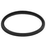HEATSHAKING Cinghia di Gomma Nera T3 per Registratori e Giradischi, Resistente alla Deformazione, Misura 26,4mm per Riparazione e Sostituzione Affidabile