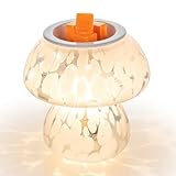 Candeldo Mushroom Wax Melt Warmer: Wax Melter Warmer Cute Melter Fragrance Candle Lamp Home Decor Mothers Day Birthday Gift for Women