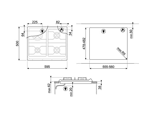 SRV564GH3 INOX - vue 8