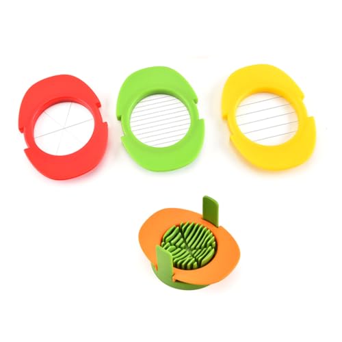 OFFSCH Stainless Steel Egg Slicer and Cutter Versatile Egg Divider for Kitchen Use and Fruit Cutter Safe and Easy to Use Compact Design for Storage