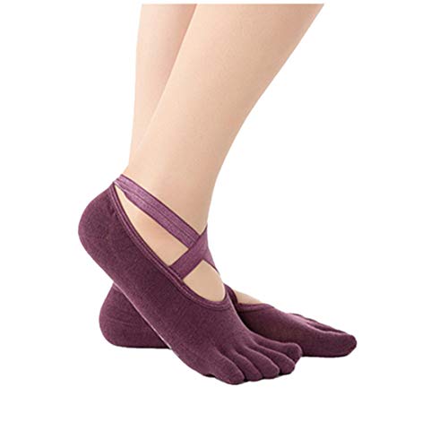 YIHANK Sock Open Toe Women Anti Slip Finger-separated Yoga Ladies Socks Sport Ballet Dance Ladies Socks