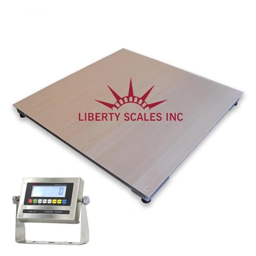 Báscula de Piso Liberty LS-800-SS 3x3 10000 lbs