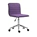 SVITA Linus Schreibtischstuhl Kinder Drehstuhl Stoffbezug Lila