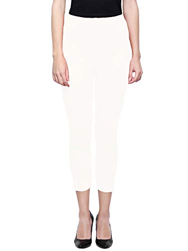 Image of Saundarya Calf Length Leggings for Women Sizes: Small Size (S /M) for 26-30 inches Waist, Regular Size (L /XL) for 30-36 inches Waist and Plus Size (2XL /3XL) for 36-40 inches Waist
