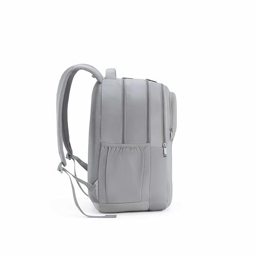 Image of American Tourister Regus | 34 Ltrs | 4 Compartments | Bottle Pocket | Ergonomic Padded Back Panel & Shoulder Straps | Laptop Backpack | 1 Year International Warranty | Grey